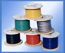 供应PVC包塑丝,彩色包塑丝 PVC包塑丝,彩色